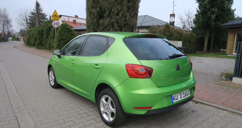 Seat Ibiza cena 22900 przebieg: 139000, rok produkcji 2012 z Ścinawa małe 326